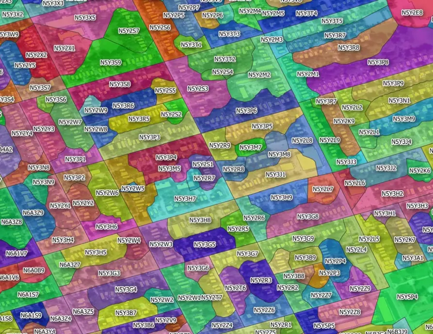 Postal Code Polygons and Why Do They Matter - Aeroview