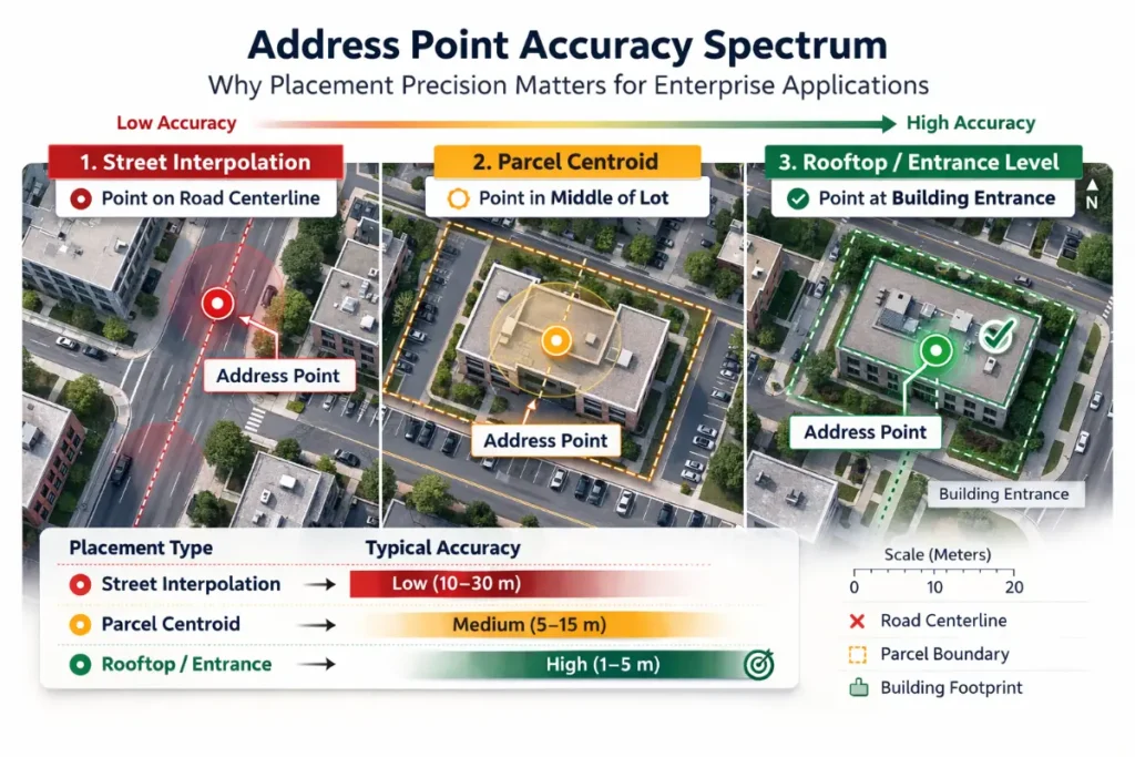 Address Point Accuracy Spectrum