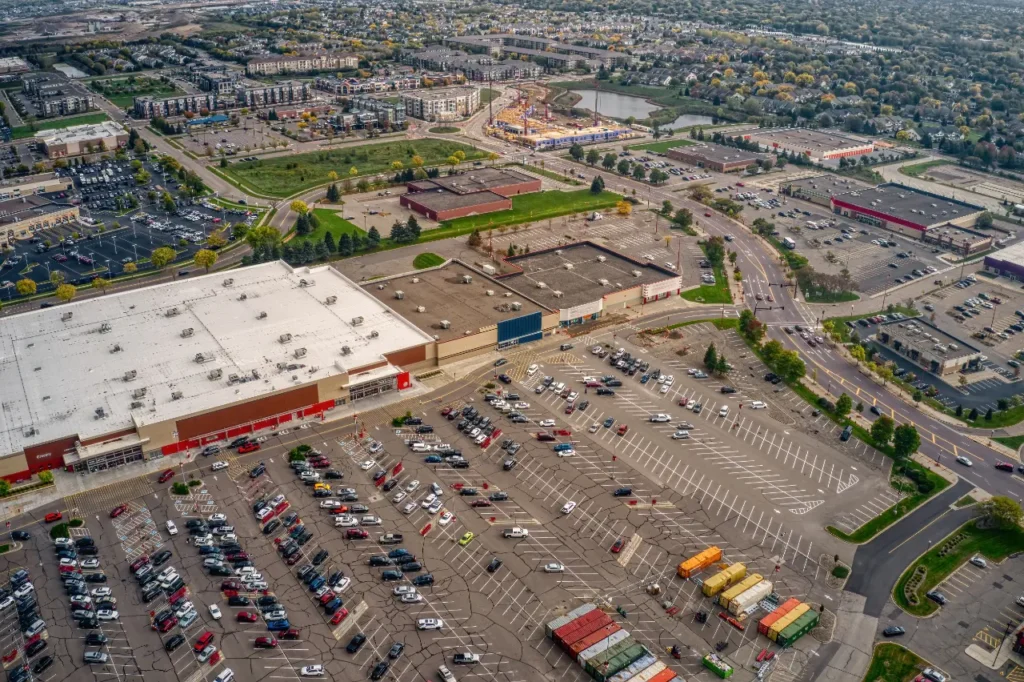 Retail site selection accurate address point data